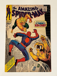 Amazing Spider-Man 57 - Ka-Zar & Zabu - Feb 1967