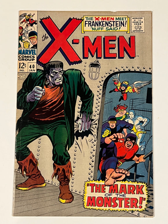 X-Men 40 - Frankenstein - Jan 1968