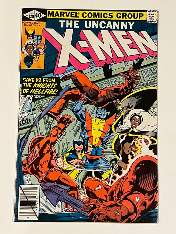 X-Men 129 - 1st Kitty Pryde & Emma Frost - Jan 1980