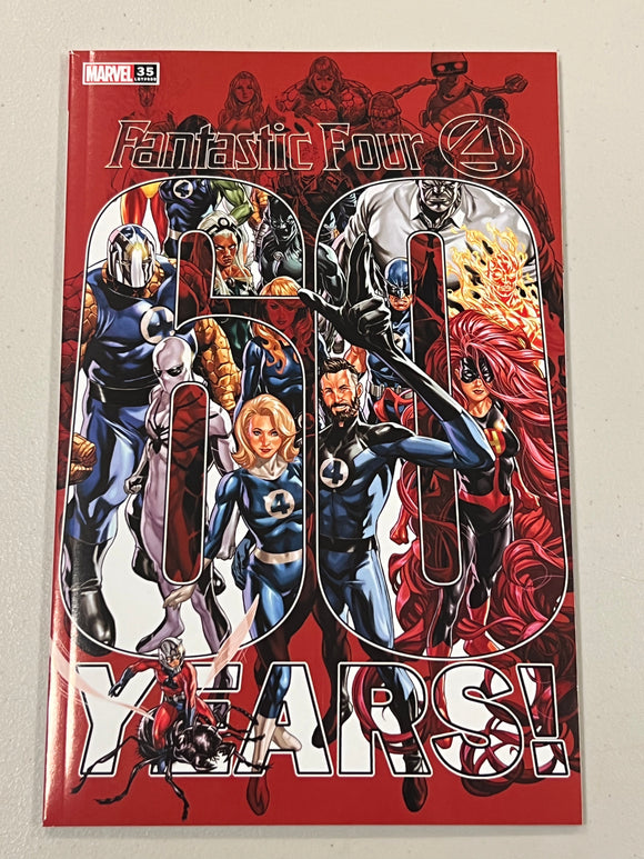 Fantastic Four 35 (2021) 1 Mark Brooks cover - 60th Anniversary