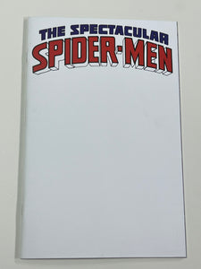 Spectacular Spider-Men 1 blank sketch variant