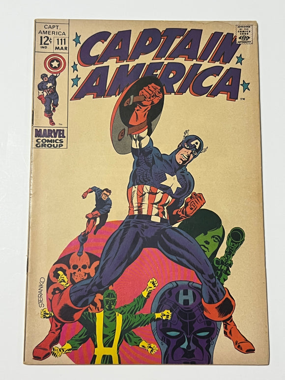 Captain America 111 - Steranko!