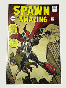 Spawn 221 - Amazing Fantasy 15 Homage cover