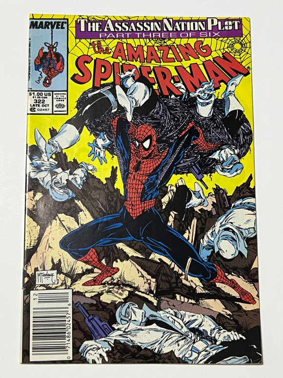 Amazing Spider-Man 322 Newsstand