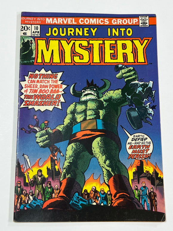 Journey Into Mystery (vol 2) 10 - Apr 1974