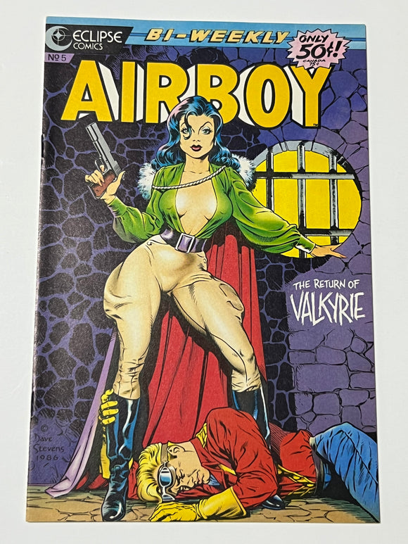 Airboy 5 - Dave Stevens Cover