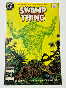 Swamp Thing 37 - Alan Moore! 1st John Constantine