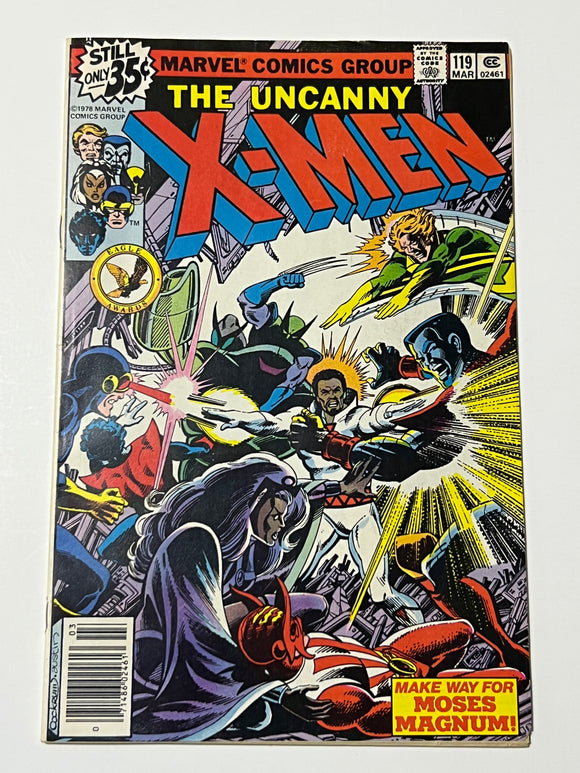 X-Men 119 Newsstand - 1st Proteus (cameo)