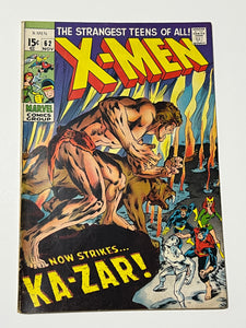 X-Men 62 - Kazar - Neal Adams cover