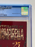 Vengeance of Vampirella: 25 CGC 9.4 - Quesada & Palmiotti Wraparound Red foil cover