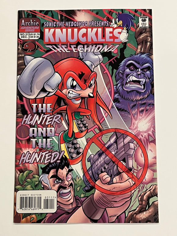 Knuckles the Echidna 31 - Archie Comics