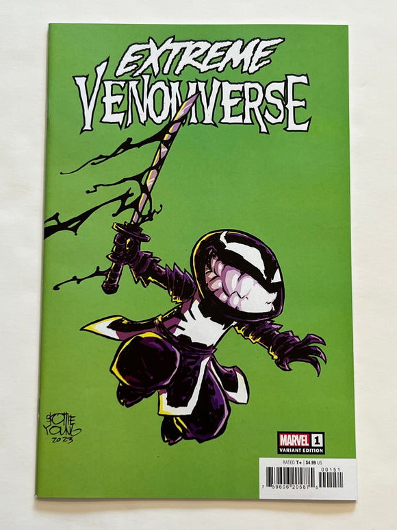 Extreme Venomverse 1 Skottie Young cover