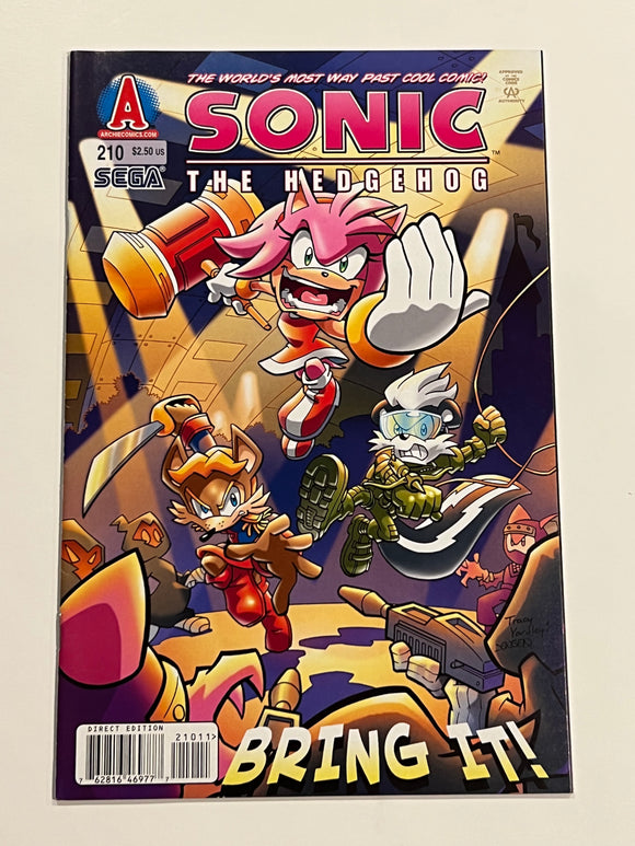 Sonic the Hedgehog 210 - Archie Comics