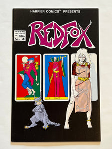 Red Fox 4 - Harrier Comics - 1986