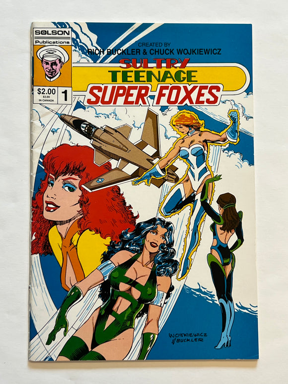 Sultry Teenage Super-Foxes 1 - Solson Publications - 1987