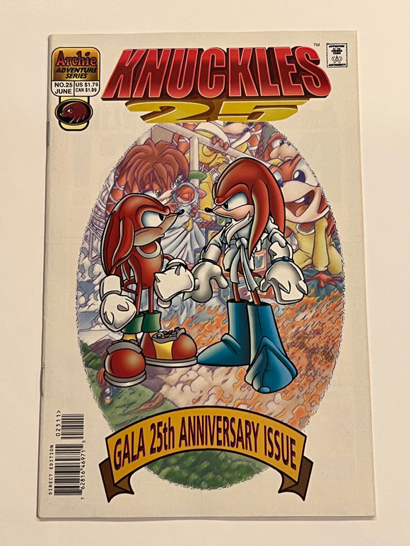 Knuckles the Echidna 25 - Archie Comics