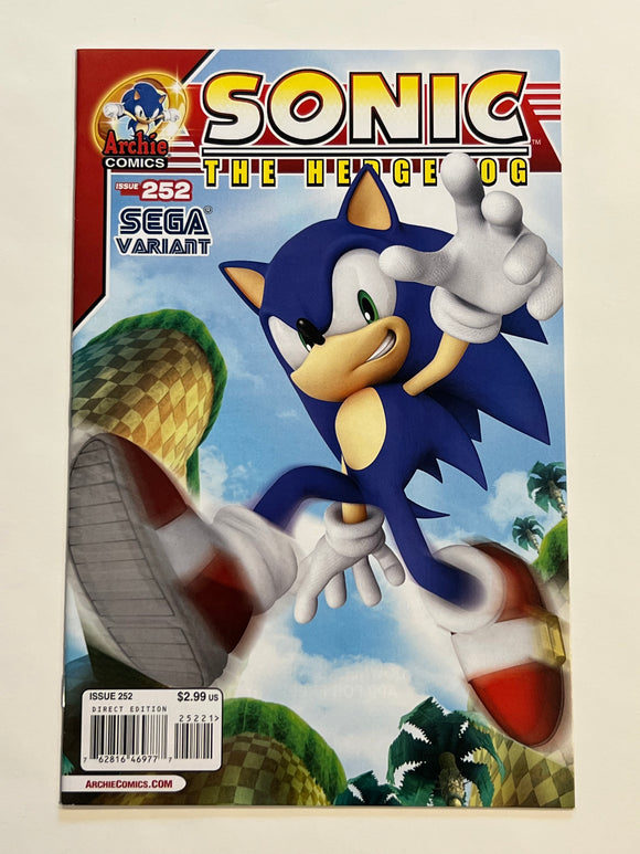 Sonic the Hedgehog 252 Variant - Archie Comics