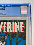 Wolverine 25 CGC 9.8 - Jim Lee cover