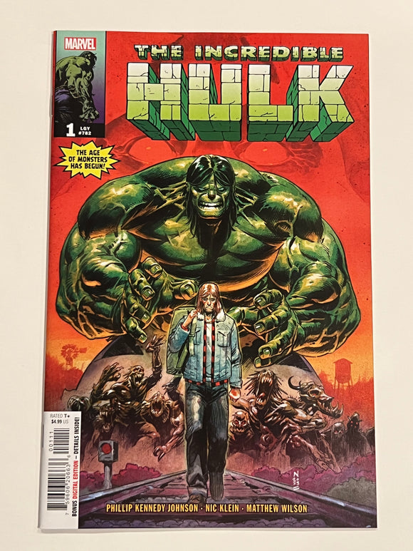 Incredible Hulk 1 - Nic Klein cover