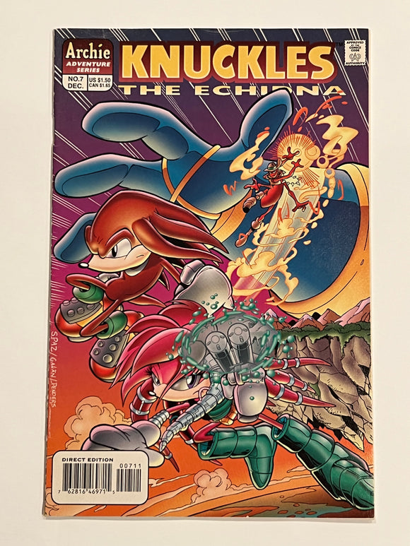 Knuckles the Echidna 7 - Archie Comics