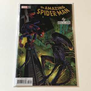 Amazing Spider-Man 56 Marvel Vs Alien Mark Bagley variant - Marvel Comics - Joels Comics