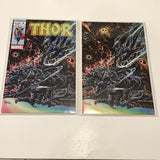 Thor 6 Kyle Hotz set - Silver Surfer 4 homage - Black Winter NM Marvel Comics - Joels Comics