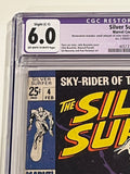 Silver Surfer 4 CGC 6.0 Restored - Classic Thor vs Surfer!!
