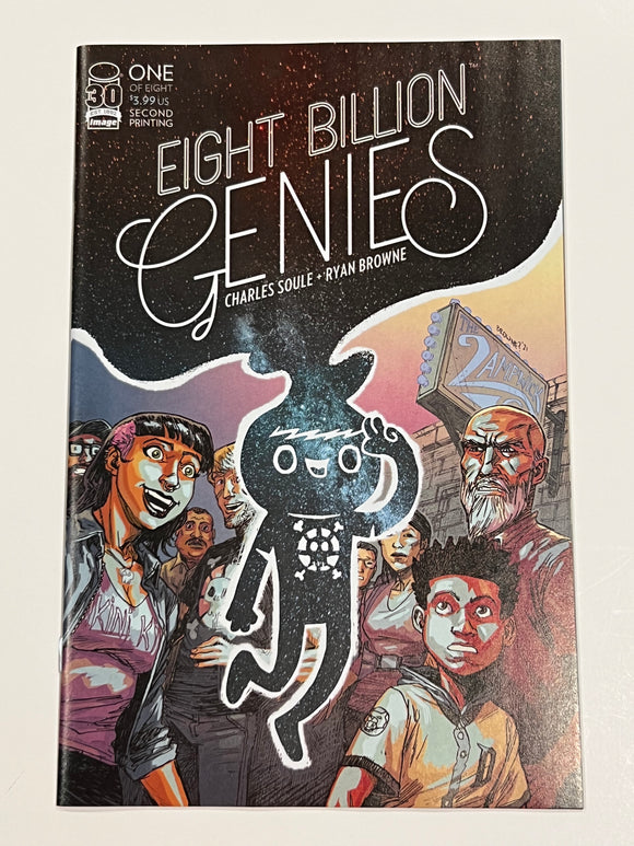 Eight Billion Genies 1 2nd print