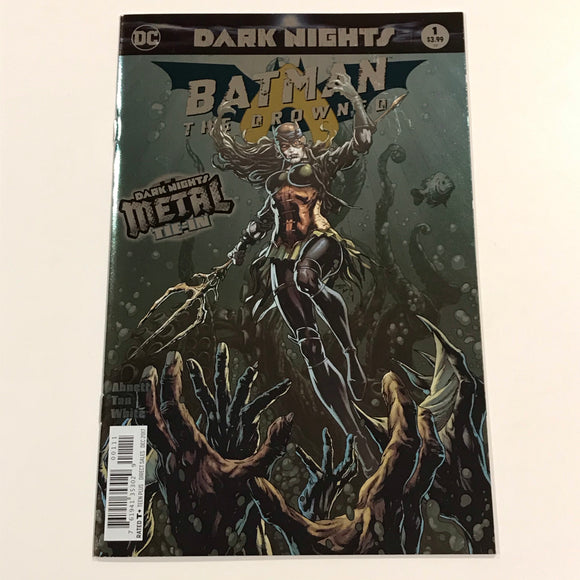 Dark Nights Batman The Drowning 1 foil cover DC Comics - Joels Comics