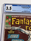 Fantastic Four 50 CGC 3.5 - 3rd Silver Surfer & Galactus - 1st Wyatt Wingfoot