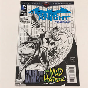 Batman: The Dark Knight (New 52) 20 1:25 B&W variant DC Comics - Joels Comics