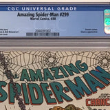 Amazing Spider-Man 299 Newsstand copy CGC 9.4 - Venom Cameo - Marvel Comics - Joels Comics