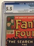 Fantastic Four 27 CGC 5.5 - Sub-Mariner & Dr Strange