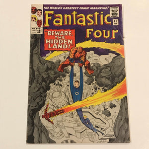 Fantastic Four 47 FN- 1st Maximus the Mad Marvel Comics - Joels Comics