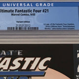 Ultimate Fantastic Four 21 variant CGC 9.6 - 1st Marvel Zombies - Marvel Comics - Joels Comics