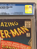Amazing Spider-Man 18 CGC 3.0 - 1st Ned Leeds