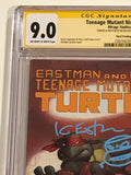 Teenage Mutant Ninja Turtles 2 (3rd print) CGC 9.0 signed & sketched by Kevin Eastman - Mirage Comics
