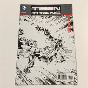 Teen Titans (New 52) 14 1:25 wraparound inked variant - DC Comics - Joels Comics