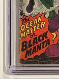 Aquaman 35 CGC 3.0 - 1st Black Manta