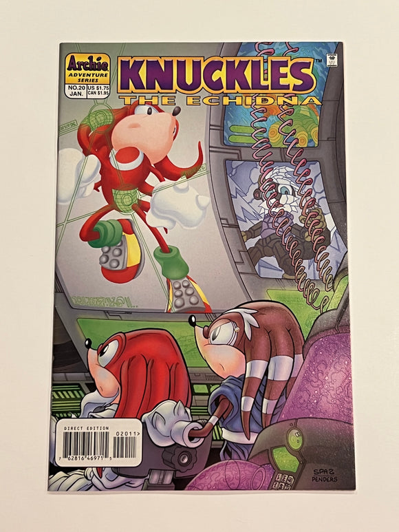 Knuckles the Echidna 20 - Archie Comics