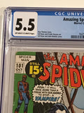 Amazing Spider-Man 101 CGC 5.5 - 1st Morbius - Marvel Comics