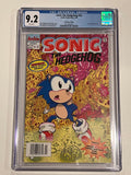 Sonic the Hedgehog (Archie) 33 Newsstand CGC 9.2 Apr 1996