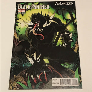 Black Panther 12 Venomized variant NM- Marvel Comics - Joels Comics