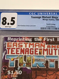 Teenage Mutant Ninja Turtles 1 4th print CGC 8.5 - Mirage Studios