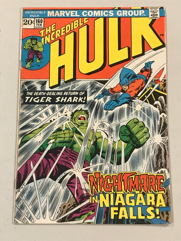 Incredible Hulk 160 - Tiger Shark