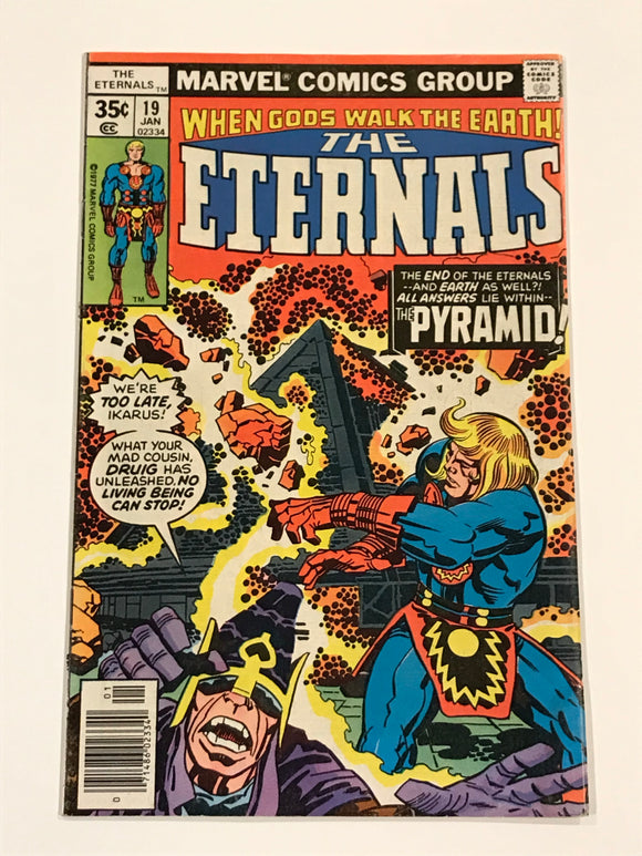 Eternals 19 - Final Issue - Marvel Comics
