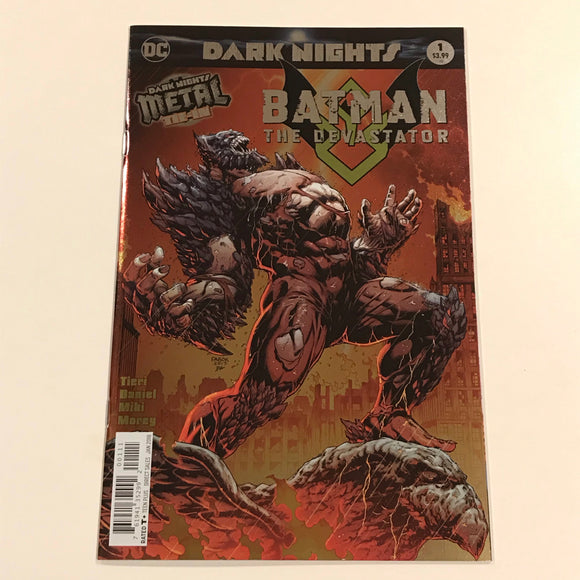 Dark Nights: Batman the Devastator 1 foil cover - DC Comics - Joels Comics