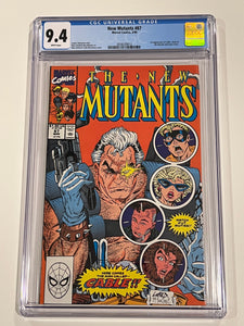 New Mutants 87 - 1st Cable