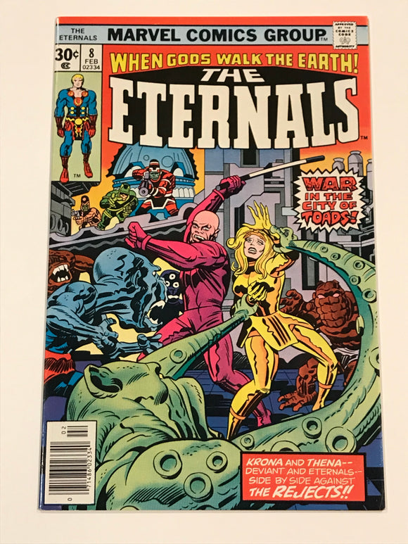 Eternals 8 - 1st Ransak & 1st Karkas - Marvel Comics