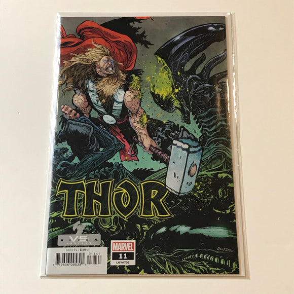 Thor 11 Marvel Vs Alien Daniel Warren Johnson variant - Marvel Comics - Joels Comics